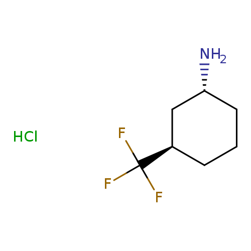 rac-(1R,3R)-3-(trifluoromethyl)cyclohexan-1-amine hydrochloride, trans