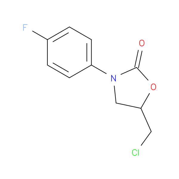 5-(Chloromethyl)-3-(4-fluorophenyl)-1,3-oxazolidin-2-one