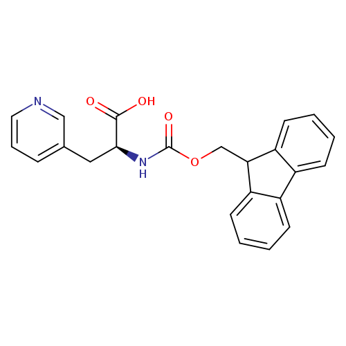 3-Pyridinepropanoic acid, α-[[(9H-fluoren-9-ylmethoxy)carbonyl]amino]-, (αS)-