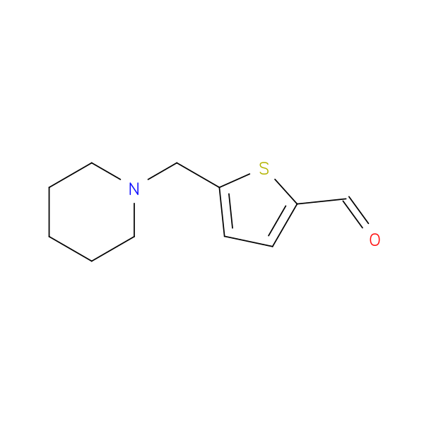 5-(Piperidin-1-ylmethyl)thiophene-2-carbaldehyde