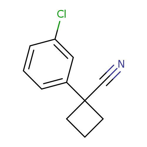 Cyclobutanecarbonitrile, 1-(3-chlorophenyl)-
