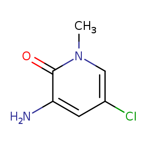 2(1H)-Pyridinone, 3-amino-5-chloro-1-methyl-