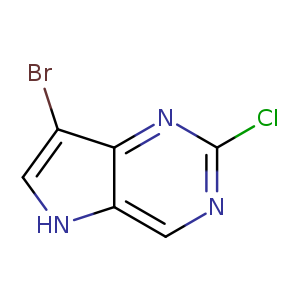 7-Bromo-2-chloro-5H-pyrrolo[3,2-d]pyrimidine