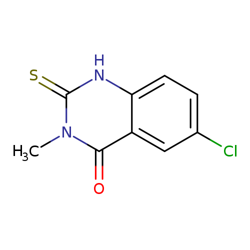 6-Chloro-3-methyl-2-thioxo-2,3-dihydro-1H-quinazolin-4-one