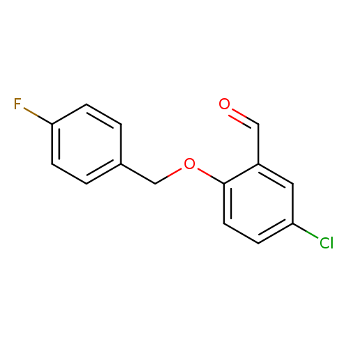 5-Chloro-2-[(4-fluorobenzyl)oxy]benzaldehyde