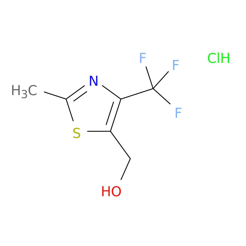 [2-Methyl-4-(trifluoromethyl)-1,3-thiazol-5-yl]methanol hydrochloride