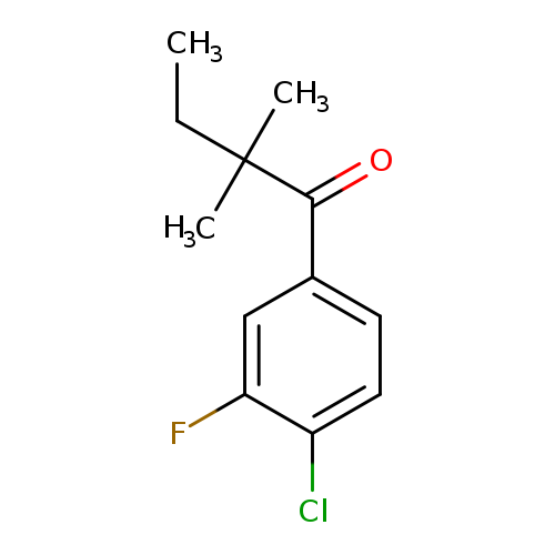 4'-Chloro-2,2-dimethyl-3'-fluorobutyrophenone