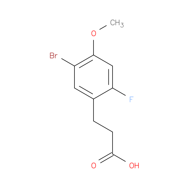 3-(5-Bromo-2-fluoro-4-methoxy-phenyl)-propionic acid