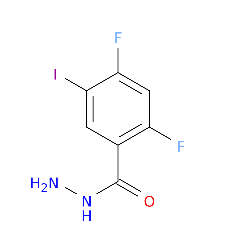 2,4-Difluoro-5-iodobenzhydrazide