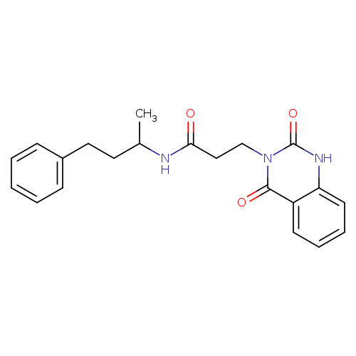 3-(2,4-dioxo-1,2,3,4-tetrahydroquinazolin-3-yl)-N-(4-phenylbutan-2-yl)propanamide