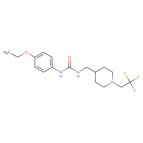1-(4-ethoxyphenyl)-3-{[1-(2,2,2-trifluoroethyl)piperidin-4-yl]methyl}urea