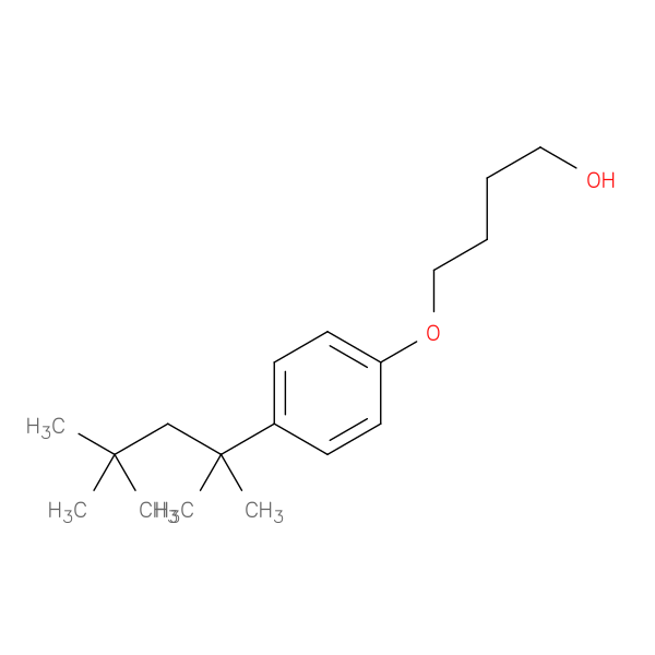 4-[4-(2,4,4-trimethylpentan-2-yl)phenoxy]butan-1-ol