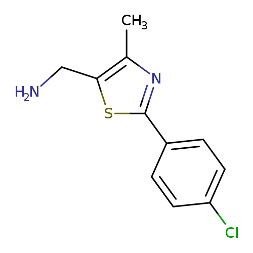 (2-(4-Chlorophenyl)-4-methylthiazol-5-yl)methanamine