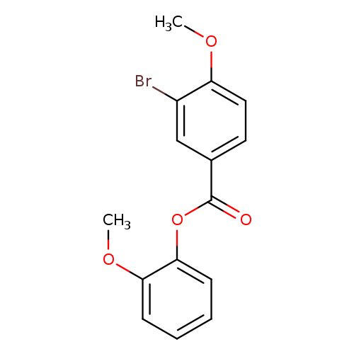 2-methoxyphenyl 3-bromo-4-methoxybenzoate