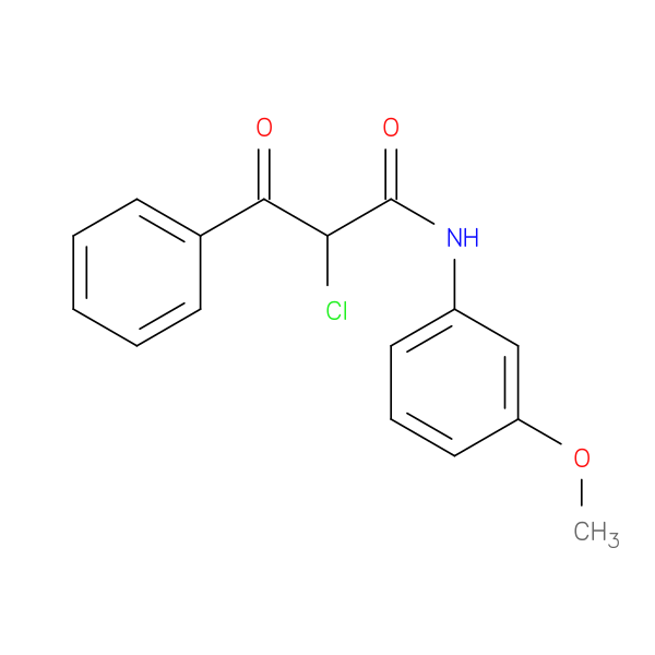 2-chloro-N-(3-methoxyphenyl)-3-oxo-3-phenylpropanamide