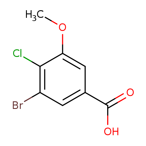 3-Bromo-4-chloro-5-methoxybenzoicacid