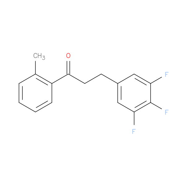 2'-Methyl-3-(3,4,5-trifluorophenyl)propiophenone