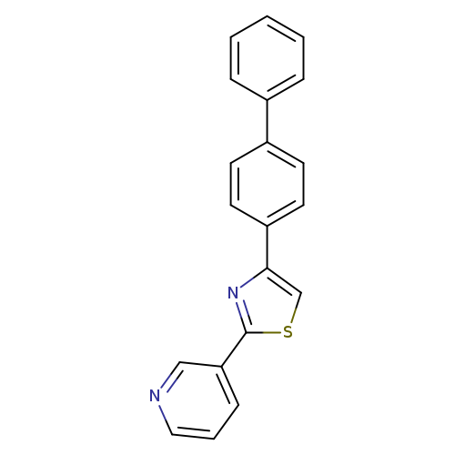 4-([1,1'-Biphenyl]-4-yl)-2-(pyridin-3-yl)thiazole