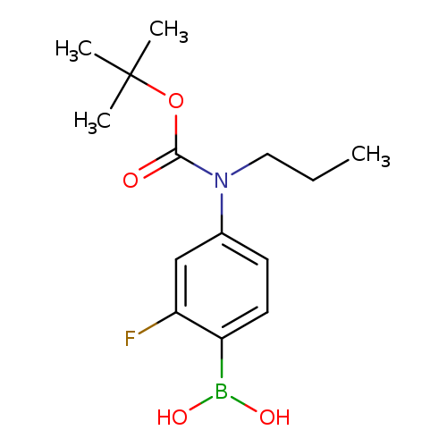 4-(N-BOC-N-Propyl)amino-2-fluorophenylboronic acid