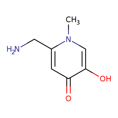 2-(aminomethyl)-5-hydroxy-1-methyl-1,4-dihydropyridin-4-one