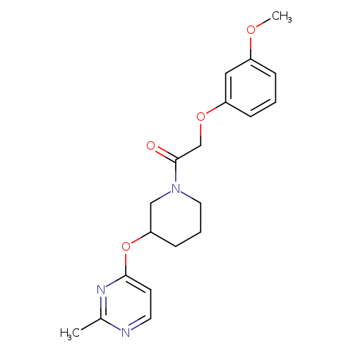 2-(3-methoxyphenoxy)-1-{3-[(2-methylpyrimidin-4-yl)oxy]piperidin-1-yl}ethan-1-one