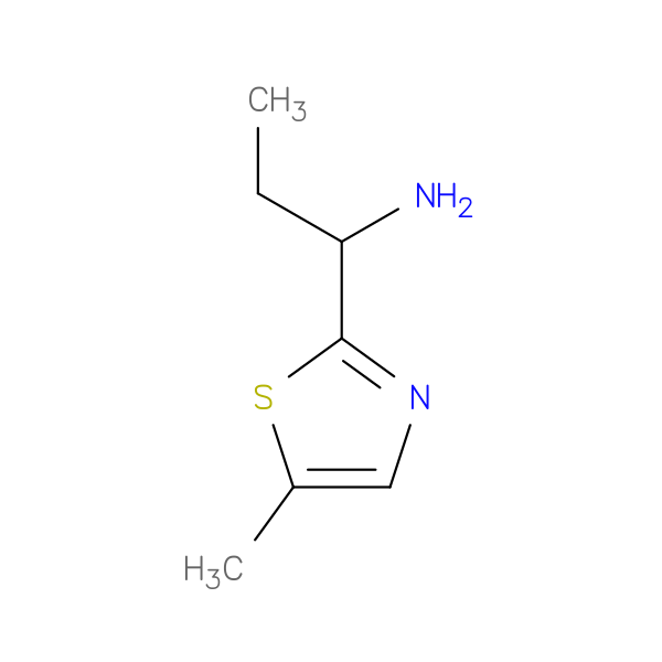 1-(5-methyl-1,3-thiazol-2-yl)propan-1-amine
