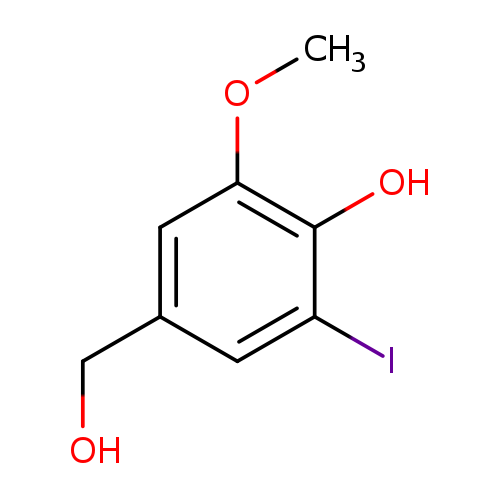 4-(hydroxymethyl)-2-iodo-6-methoxyphenol