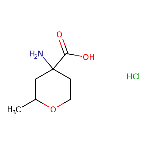 4-amino-2-methyloxane-4-carboxylic acid hydrochloride
