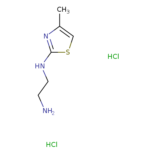 N1-(4-methyl-1,3-thiazol-2-yl)ethane-1,2-diamine dihydrochloride