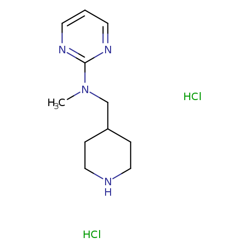 N-methyl-N-[(piperidin-4-yl)methyl]pyrimidin-2-amine dihydrochloride