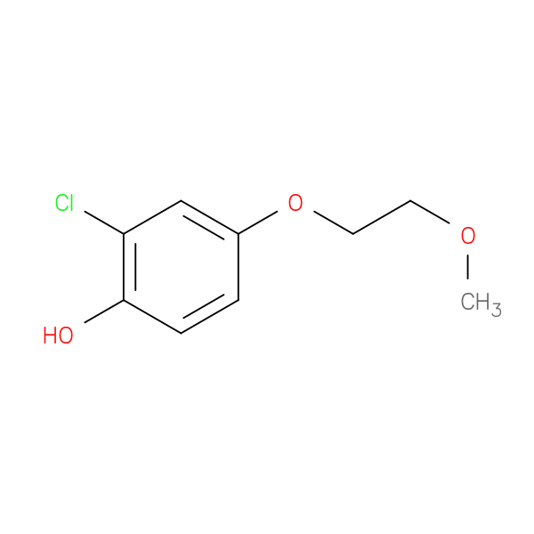 2-chloro-4-(2-methoxyethoxy)phenol