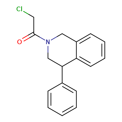 2-chloro-1-(4-phenyl-1,2,3,4-tetrahydroisoquinolin-2-yl)ethan-1-one