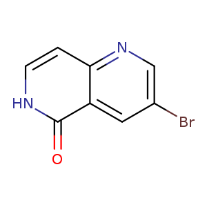 1,6-Naphthyridin-5(6H)-one, 3-bromo-