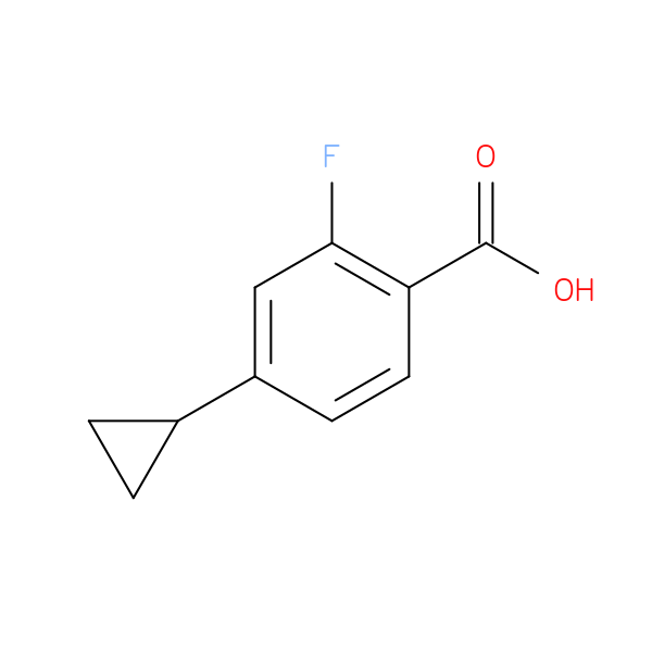4-Cyclopropyl-2-Fluorobenzoic Acid
