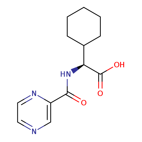 (S)-2-Cyclohexyl-2-(pyrazine-2-carboxamido)acetic acid