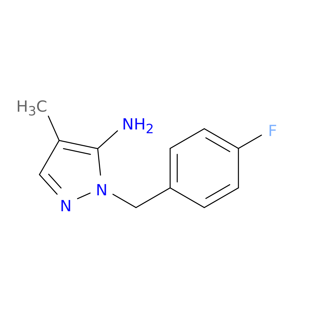 1-(4-fluorobenzyl)-4-methyl-1H-pyrazol-5-amine