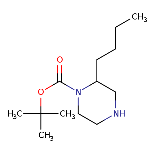 1-Boc-2-butyl-piperazine