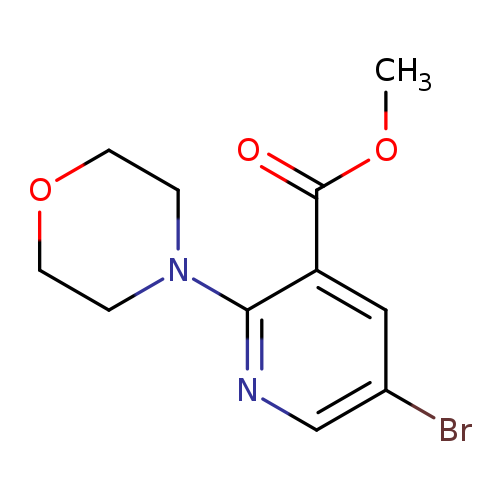 Methyl 5-bromo-2-morpholinonicotinate
