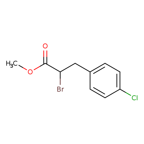 Methyl 2-bromo-3-(4-chlorophenyl)propanoate