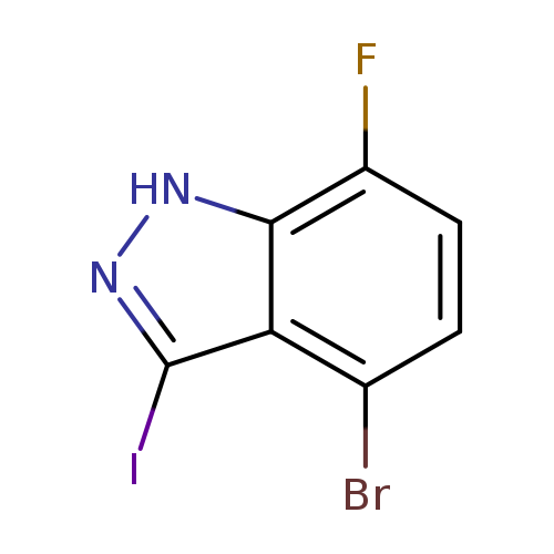 4-bromo-7-fluoro-3-iodo-1H-indazole