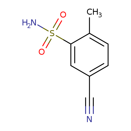 5-Cyano-2-methylbenzene-1-sulfonamide