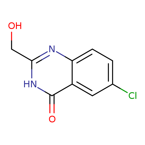 6-Chloro-2-(hydroxymethyl)-3,4-dihydroquinazolin-4-one