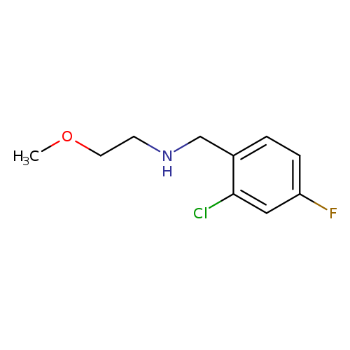 [(2-chloro-4-fluorophenyl)methyl](2-methoxyethyl)amine