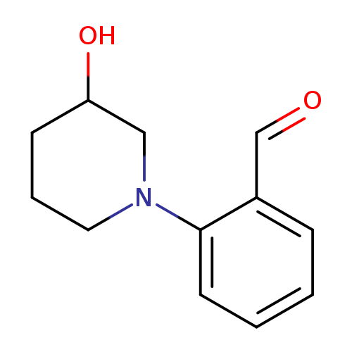 2-(3-Hydroxypiperidin-1-yl)benzaldehyde