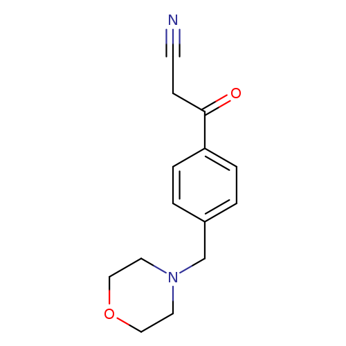 4-(4-MorpholinylMethyl)-β-oxo-benzenepropanenitrile