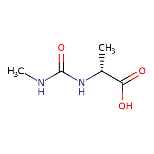 (2R)-2-[(methylcarbamoyl)amino]propanoic acid
