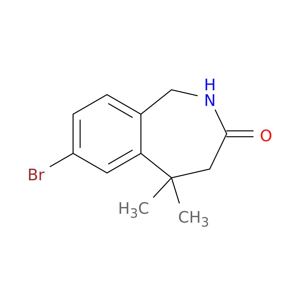 7-bromo-5,5-dimethyl-2,3,4,5-tetrahydro-1H-2-benzazepin-3-one