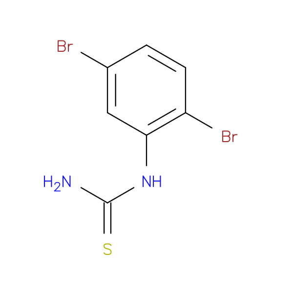 1-(2,5-Dibromophenyl)thiourea