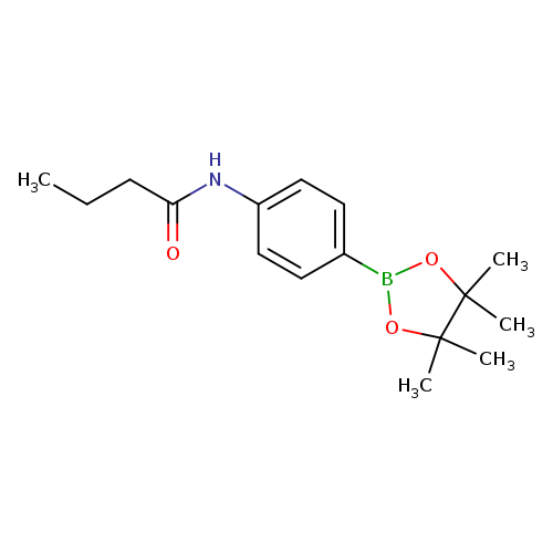 N-[4-(4,4,5,5-tetramethyl-1,3,2-dioxaborolan-2-yl)phenyl]butanamide