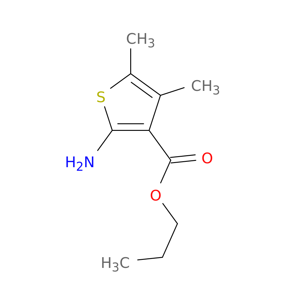 Propyl 2-amino-4,5-dimethylthiophene-3-carboxylate